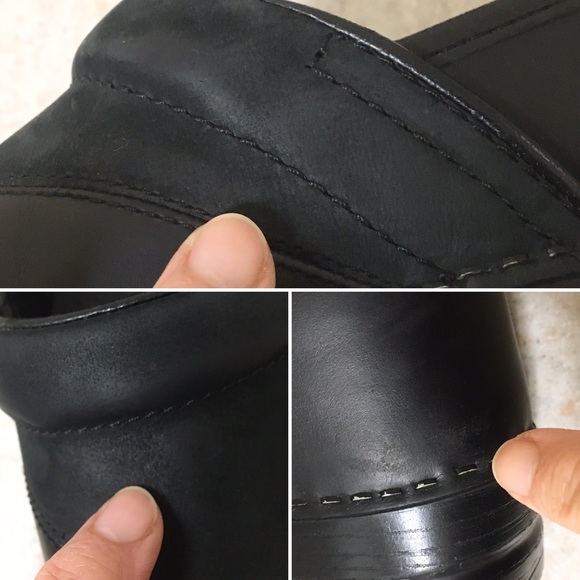 Awesome Dansko smooth leather and suede clogs! - Picture 8 of 9